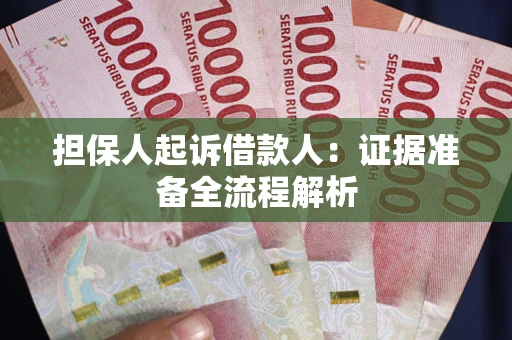 济南担保人起诉借款人：证据准备全流程解析