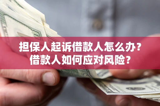 济南担保人起诉借款人怎么办？借款人如何应对风险？