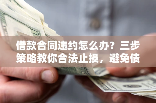 济南借款合同违约怎么办？三步策略教你合法止损，避免债务危机升级